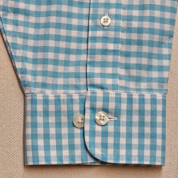 Brooks Brothers Regent Fit Stretch Non-Iron Button Down XL - Picture 6 of 8